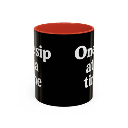 Inspirational Coffee Mug - "One Sip at a Time" - The Buy Boom