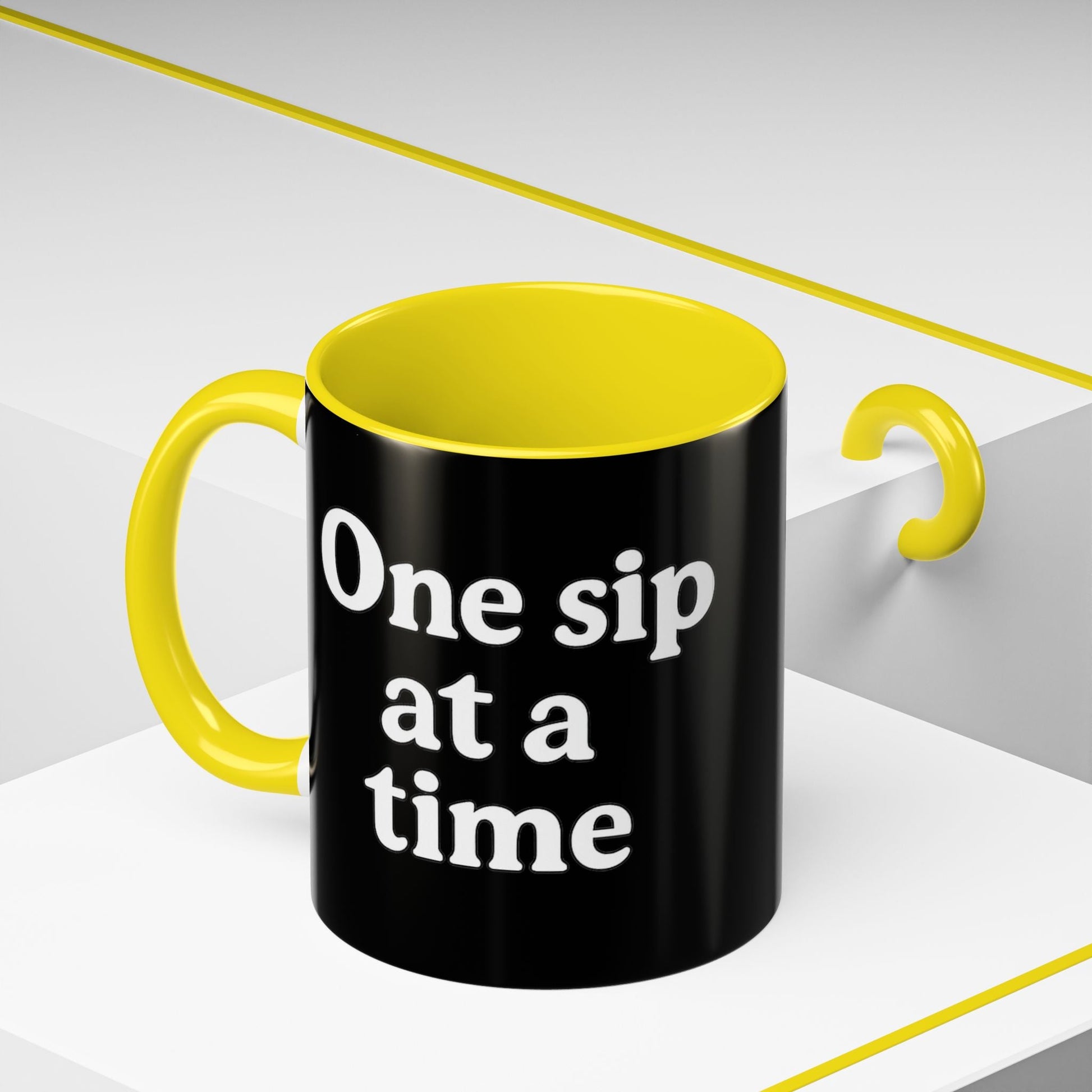 Inspirational Coffee Mug - "One Sip at a Time" - The Buy Boom