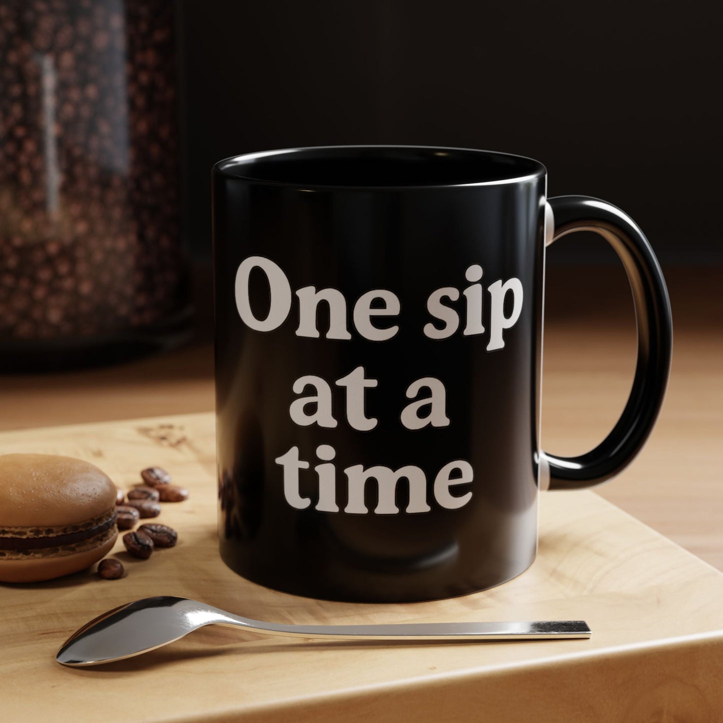Inspirational Coffee Mug - "One Sip at a Time" - The Buy Boom