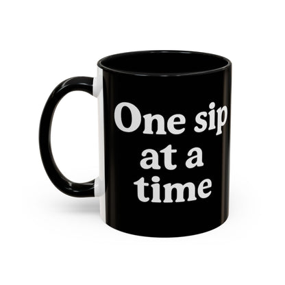 Inspirational Coffee Mug - "One Sip at a Time" - The Buy Boom