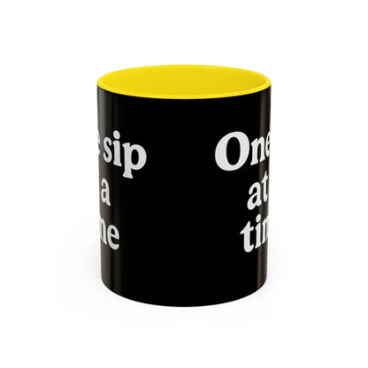 Inspirational Coffee Mug - "One Sip at a Time" - The Buy Boom