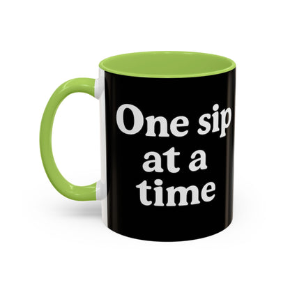 Inspirational Coffee Mug - "One Sip at a Time" - The Buy Boom