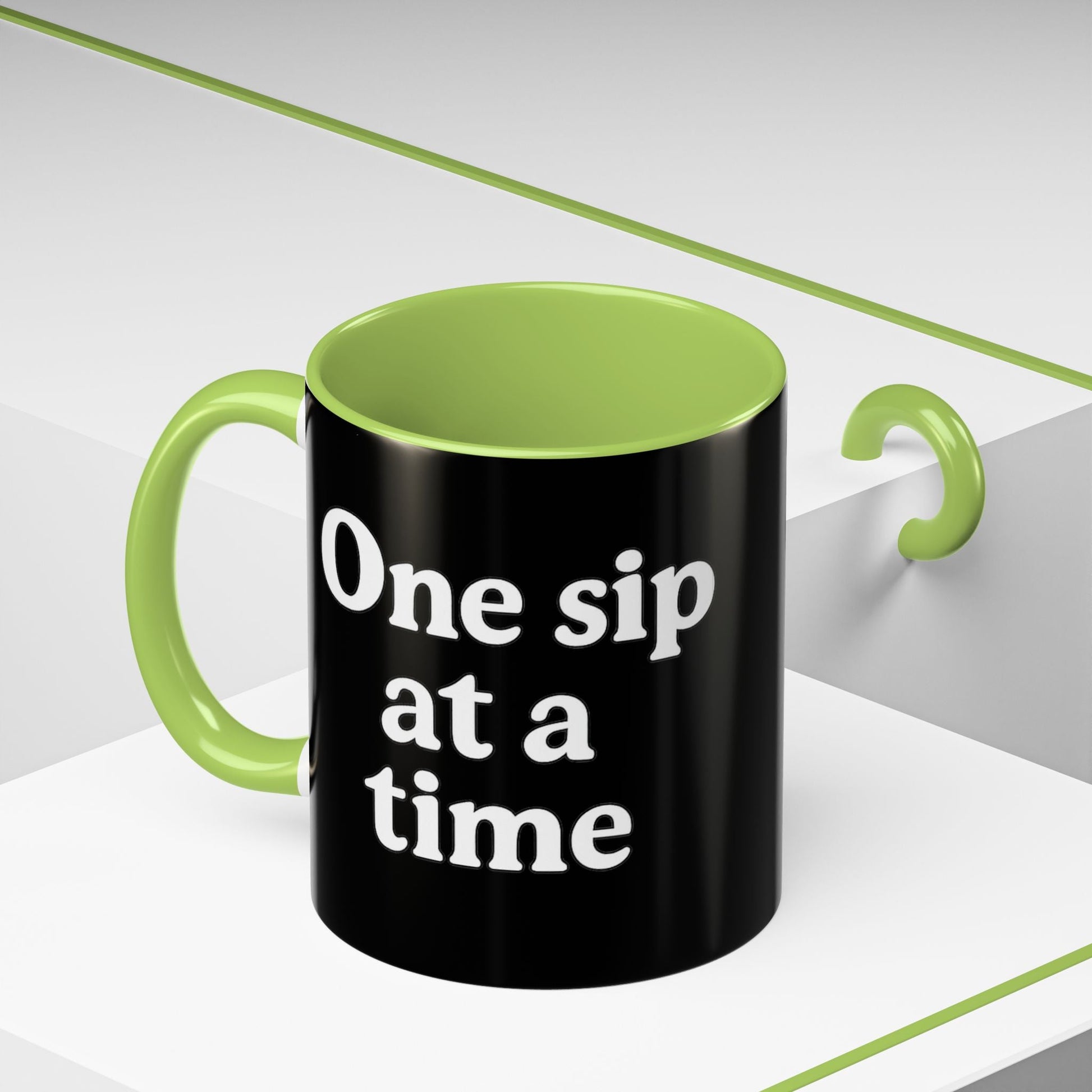 Inspirational Coffee Mug - "One Sip at a Time" - The Buy Boom