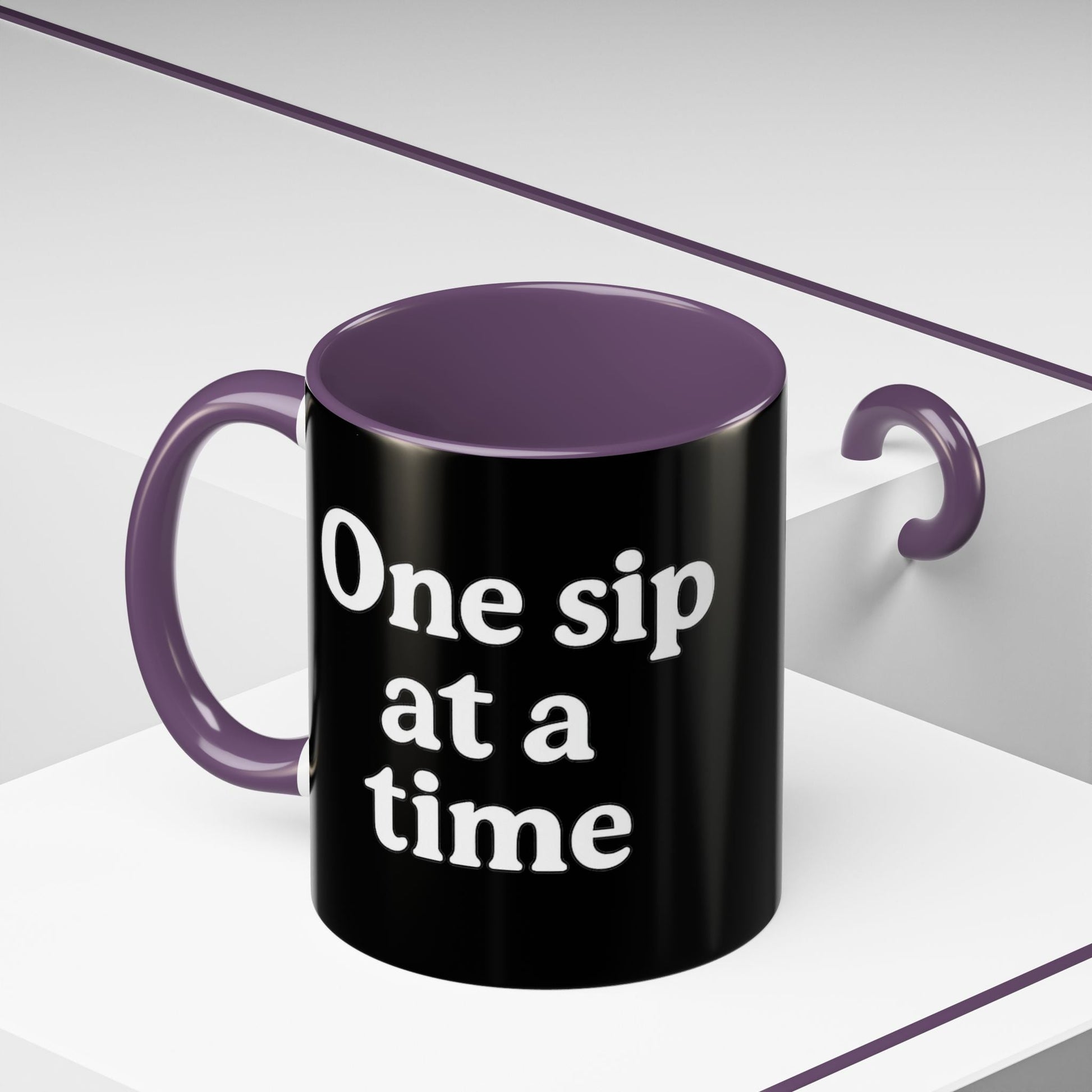 Inspirational Coffee Mug - "One Sip at a Time" - The Buy Boom