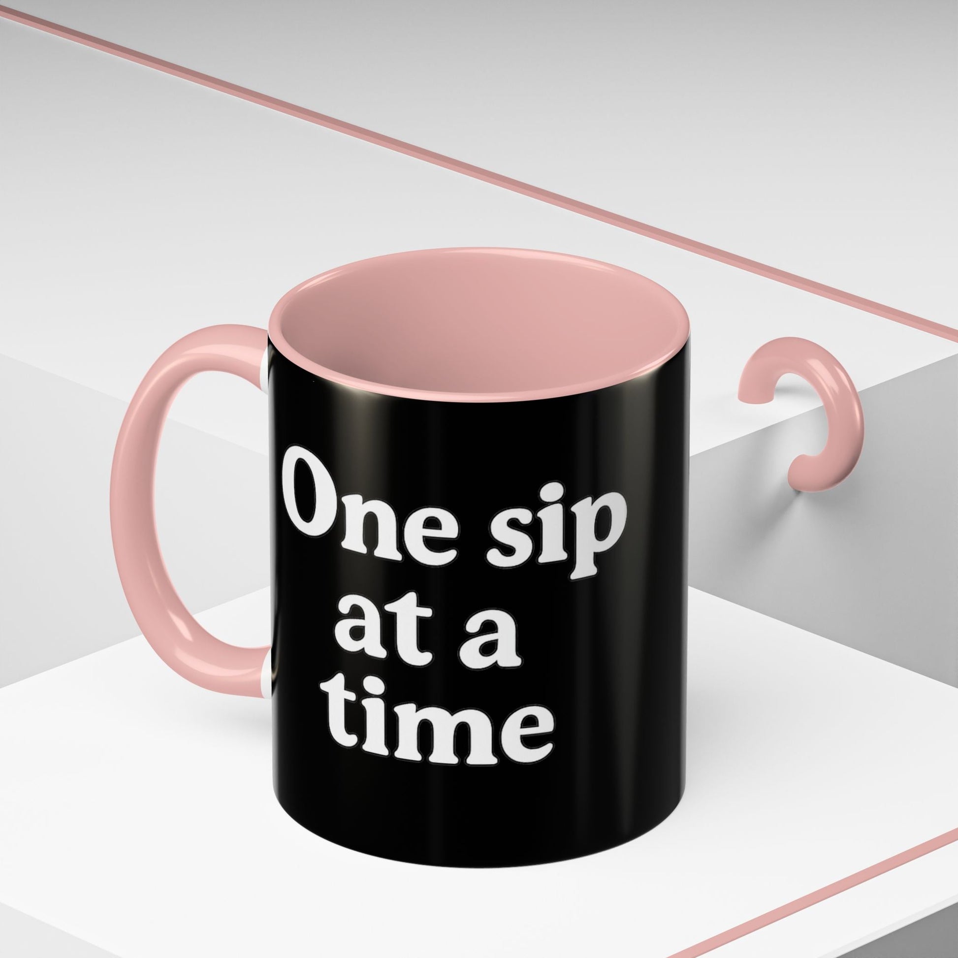 Inspirational Coffee Mug - "One Sip at a Time" - The Buy Boom