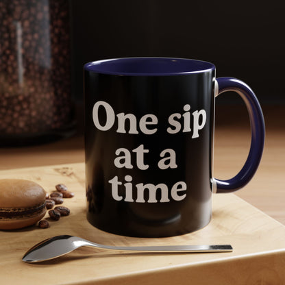 Inspirational Coffee Mug - "One Sip at a Time" - The Buy Boom