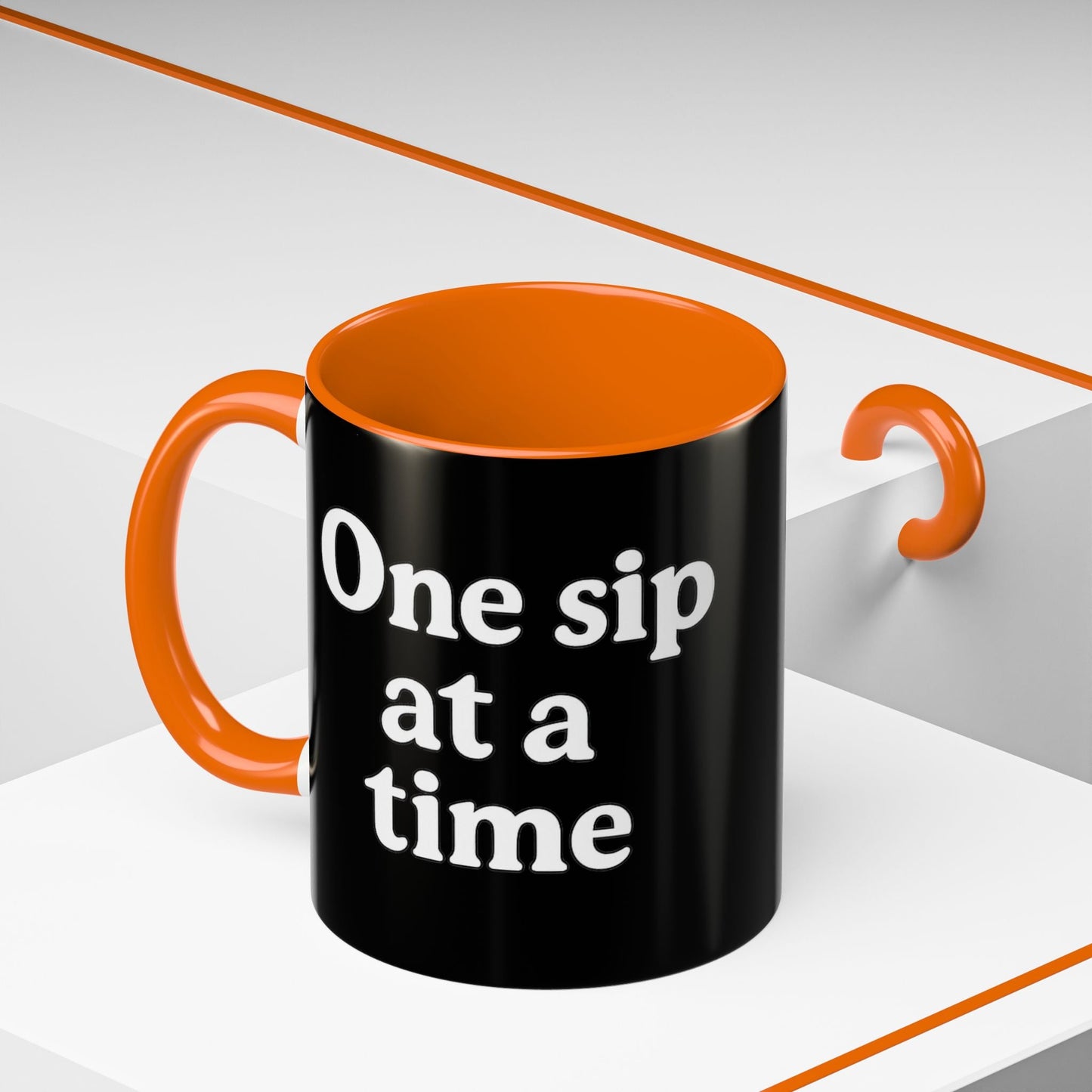 Inspirational Coffee Mug - "One Sip at a Time" - The Buy Boom