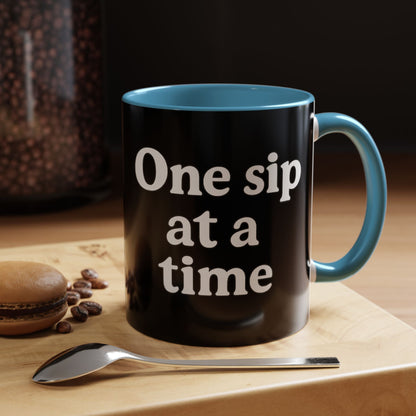 Inspirational Coffee Mug - "One Sip at a Time" - The Buy Boom