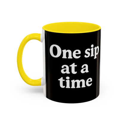 Inspirational Coffee Mug - "One Sip at a Time" - The Buy Boom