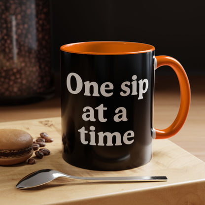 Inspirational Coffee Mug - "One Sip at a Time" - The Buy Boom