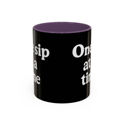 Inspirational Coffee Mug - "One Sip at a Time" - The Buy Boom