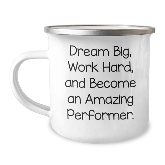 Inspirational Performer Gifts - 'Dream Big, Work Hard, And Become An Amazing Performer.' Graduation Unique Gifts from Men to Friends - The Buy Boom