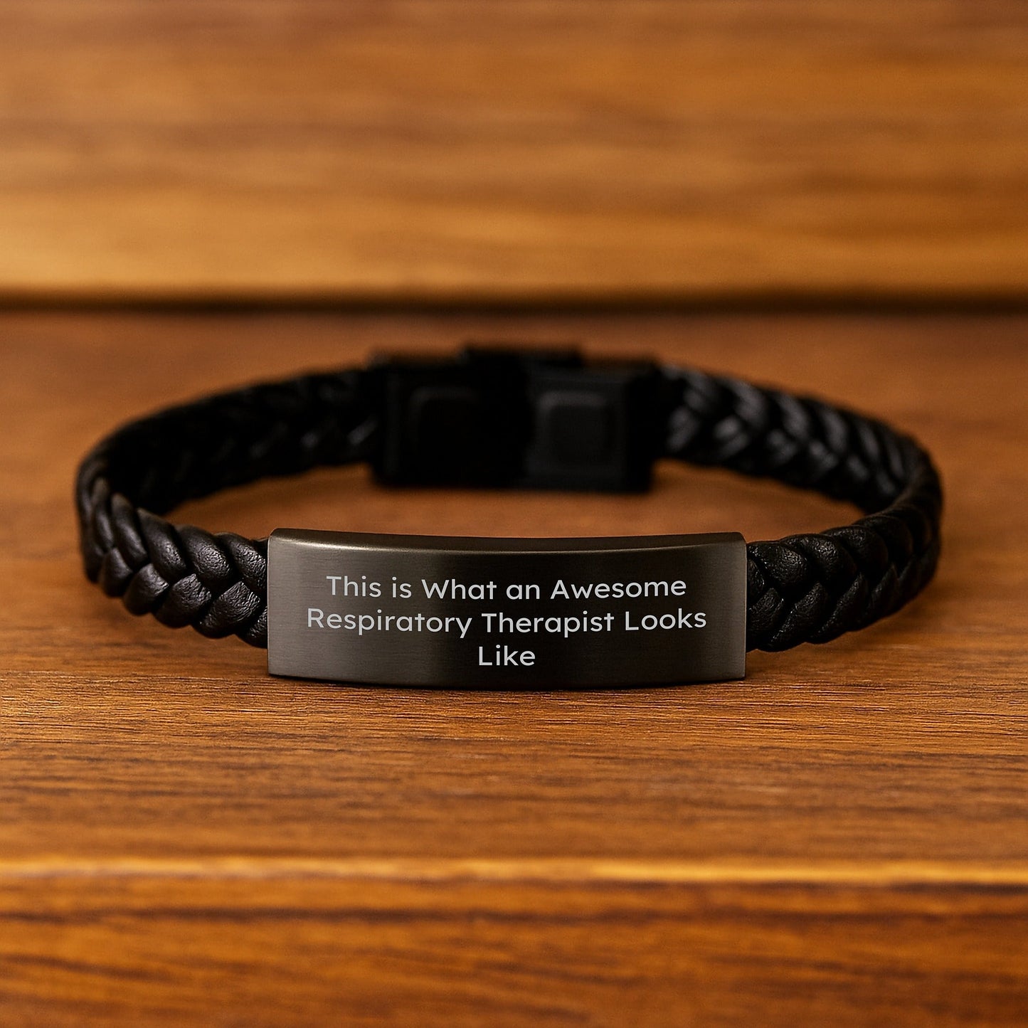 Inspirational Respiratory Therapist Gifts from Friends, Unique Interlaced Leather Bracelet for Respiratory Therapist Graduation, This Is What Awesome Looks Like - The Buy Boom