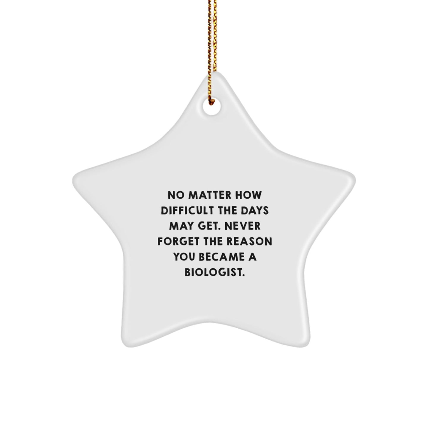 Inspiring Biologist Gifts for Men from Friends - Funny Star Ornament for Christmas Unique Presents - The Buy Boom