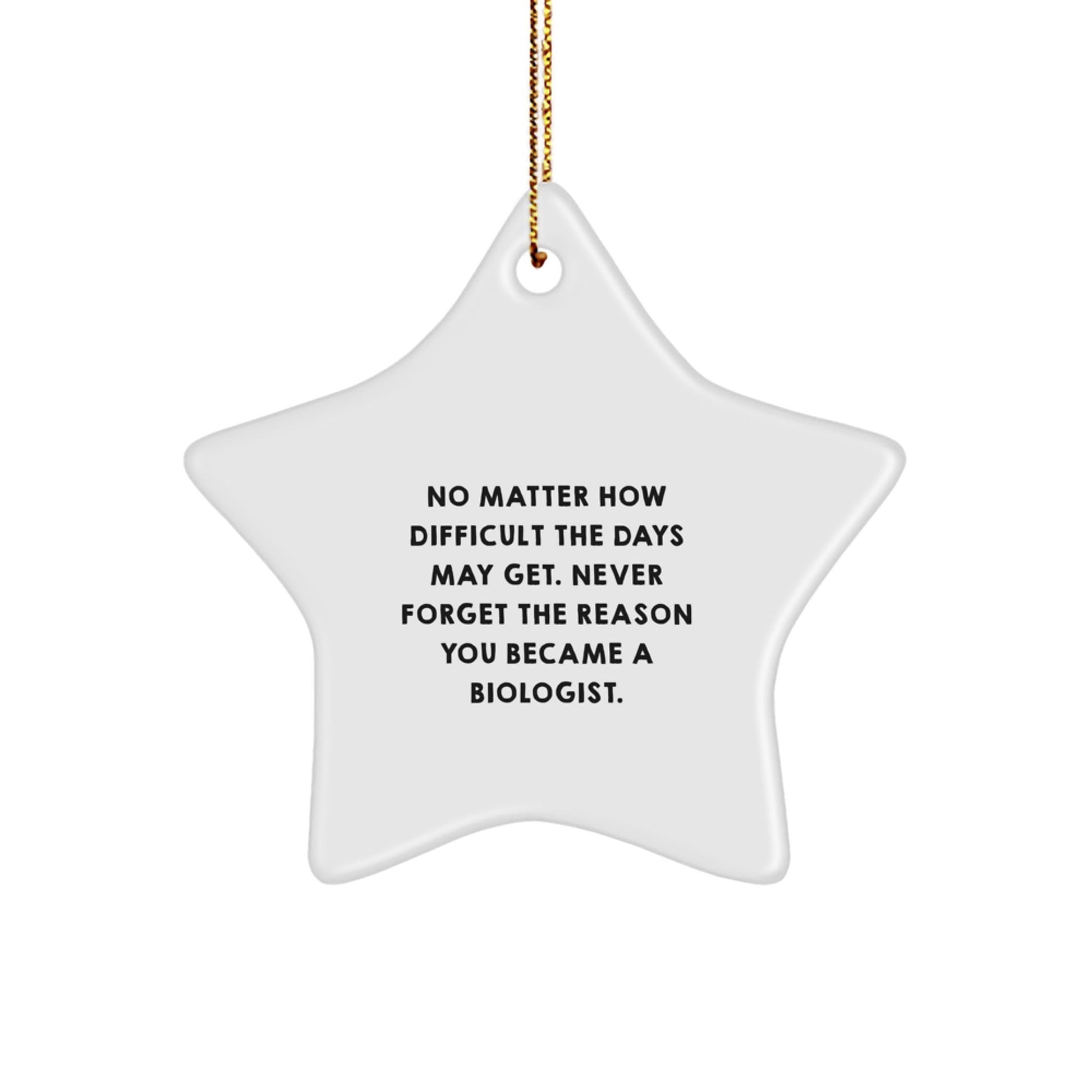 Inspiring Biologist Gifts for Men from Friends - Funny Star Ornament for Christmas Unique Presents - The Buy Boom