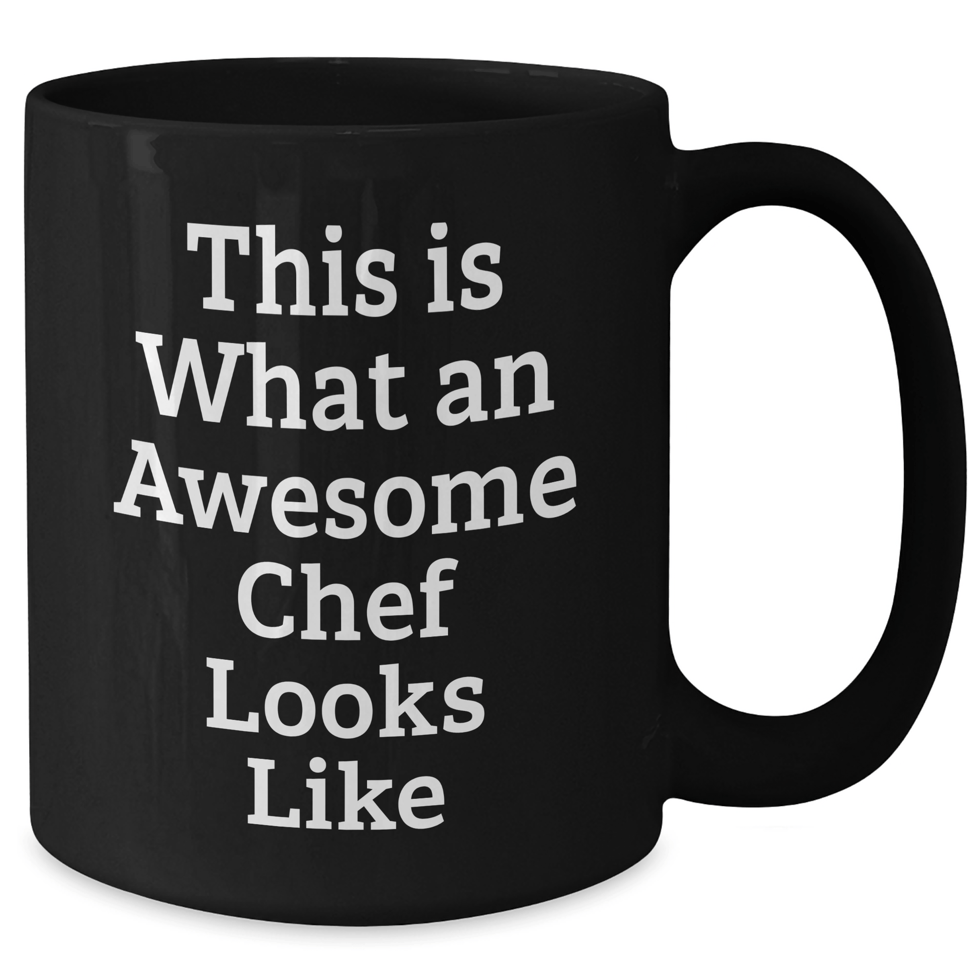 Inspiring Chef Gifts from Men for Awesome Dads on Father's Day - Black Coffee Mug - The Buy Boom