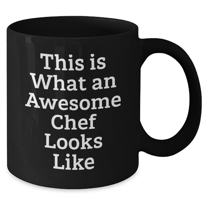 Inspiring Chef Gifts from Men for Awesome Dads on Father's Day - Black Coffee Mug - The Buy Boom