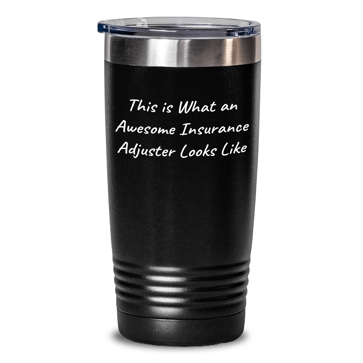 Insurance Adjuster Gifts from Friends and Family - This Is What An Awesome Insurance Adjuster Looks Like, Funny Quote Tumbler for Graduation - The Buy Boom