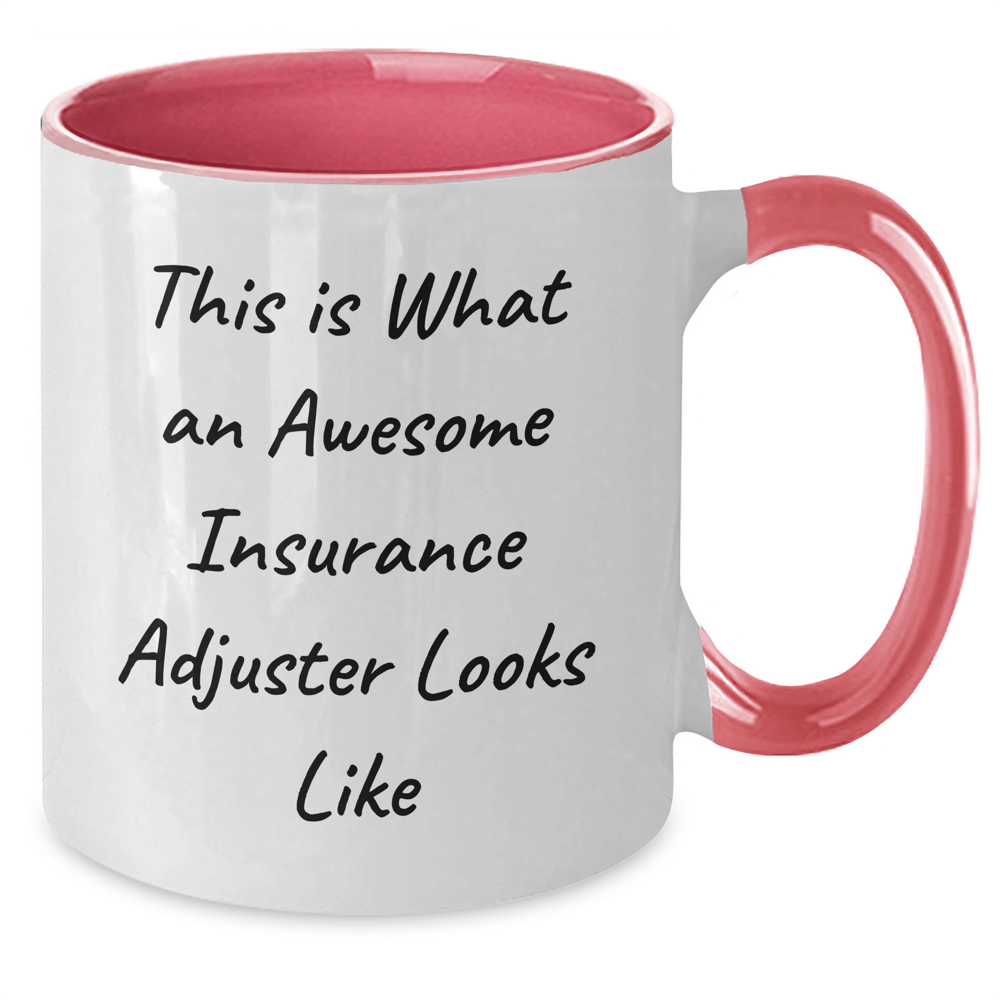 Insurance Adjuster Gifts, Funny Quote, Two Tone Coffee Mug, Graduation Unique Gifts from Friends, Gifts for Insurance Adjuster - The Buy Boom