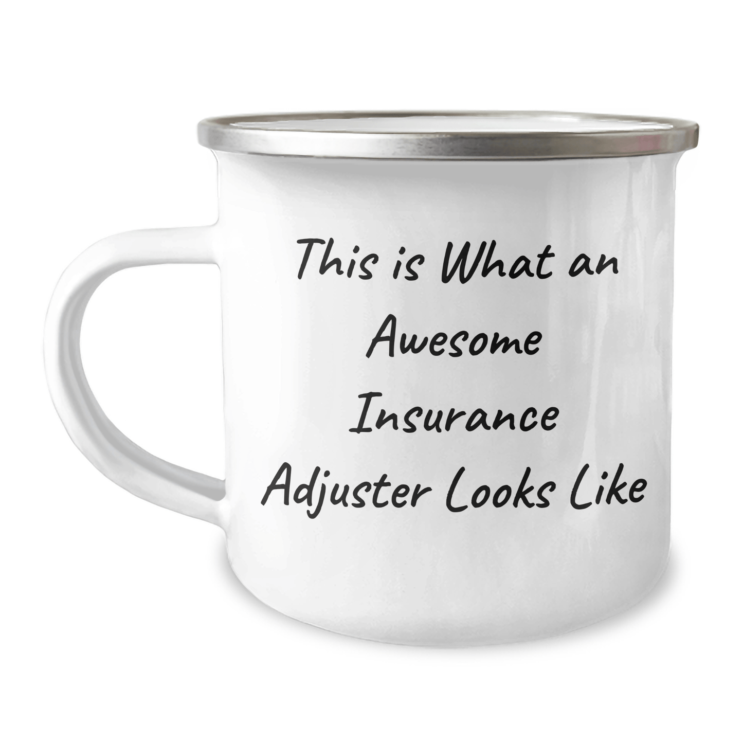 Insurance Adjuster Mug Gifts from Friends, Unique Graduation Gifts for Insurance Adjuster, Camping Mug with Quote This Is What An Awesome Insurance Adjuster Looks Like - The Buy Boom