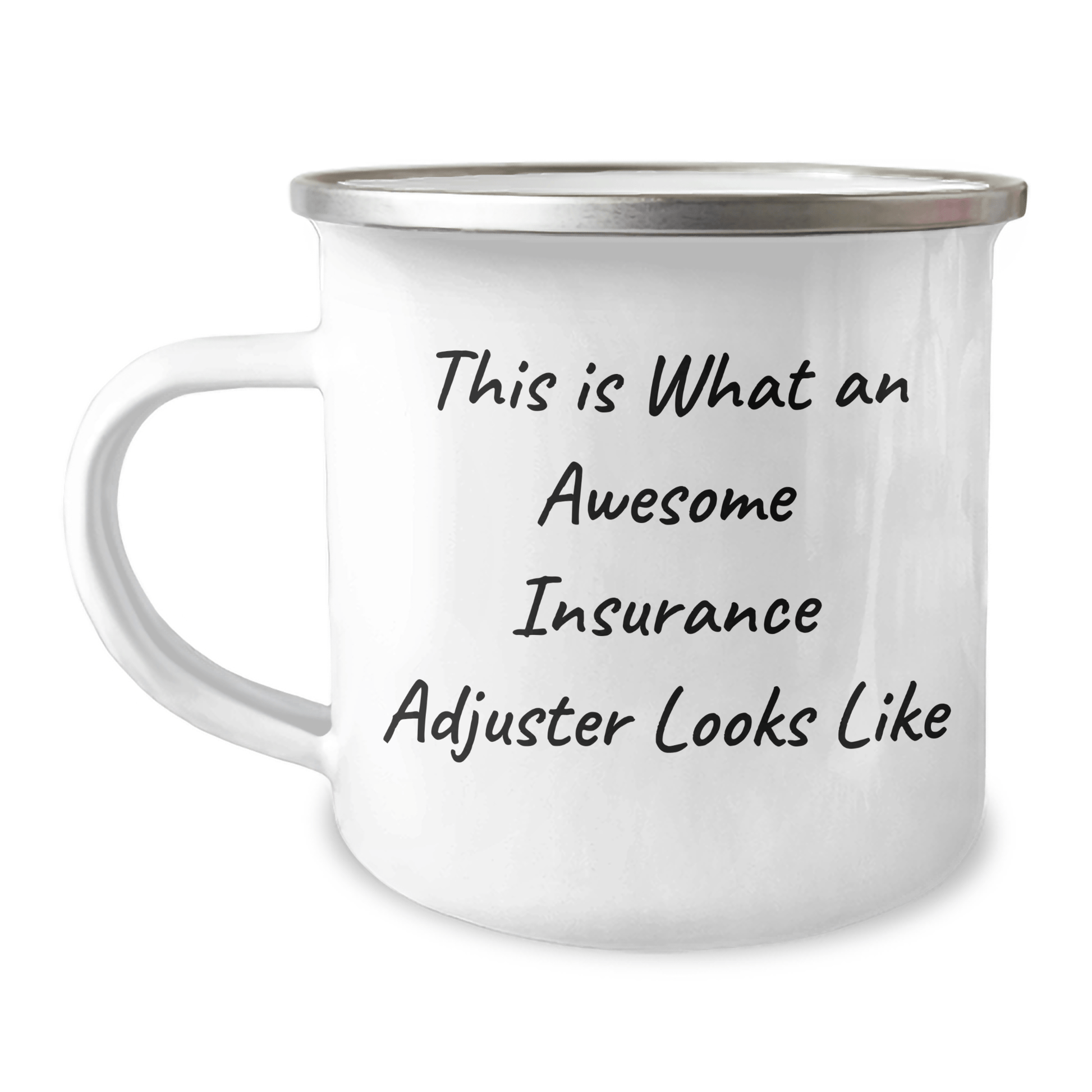 Insurance Adjuster Mug Gifts from Friends, Unique Graduation Gifts for Insurance Adjuster, Camping Mug with Quote This Is What An Awesome Insurance Adjuster Looks Like - The Buy Boom