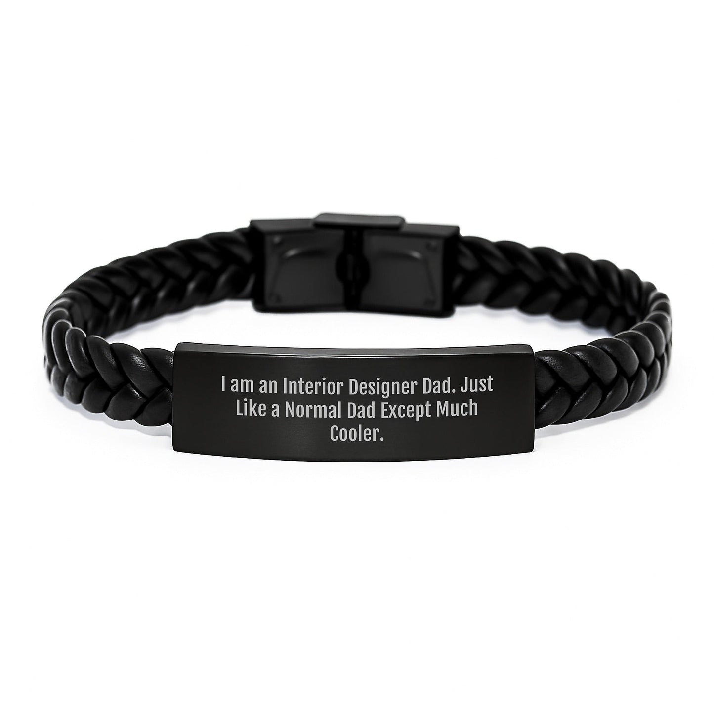 Interior Designer Gifts, Interlaced Leather Bracelet, Funny Quote, Graduation Unique Gifts from Men to Interior Designer - The Buy Boom