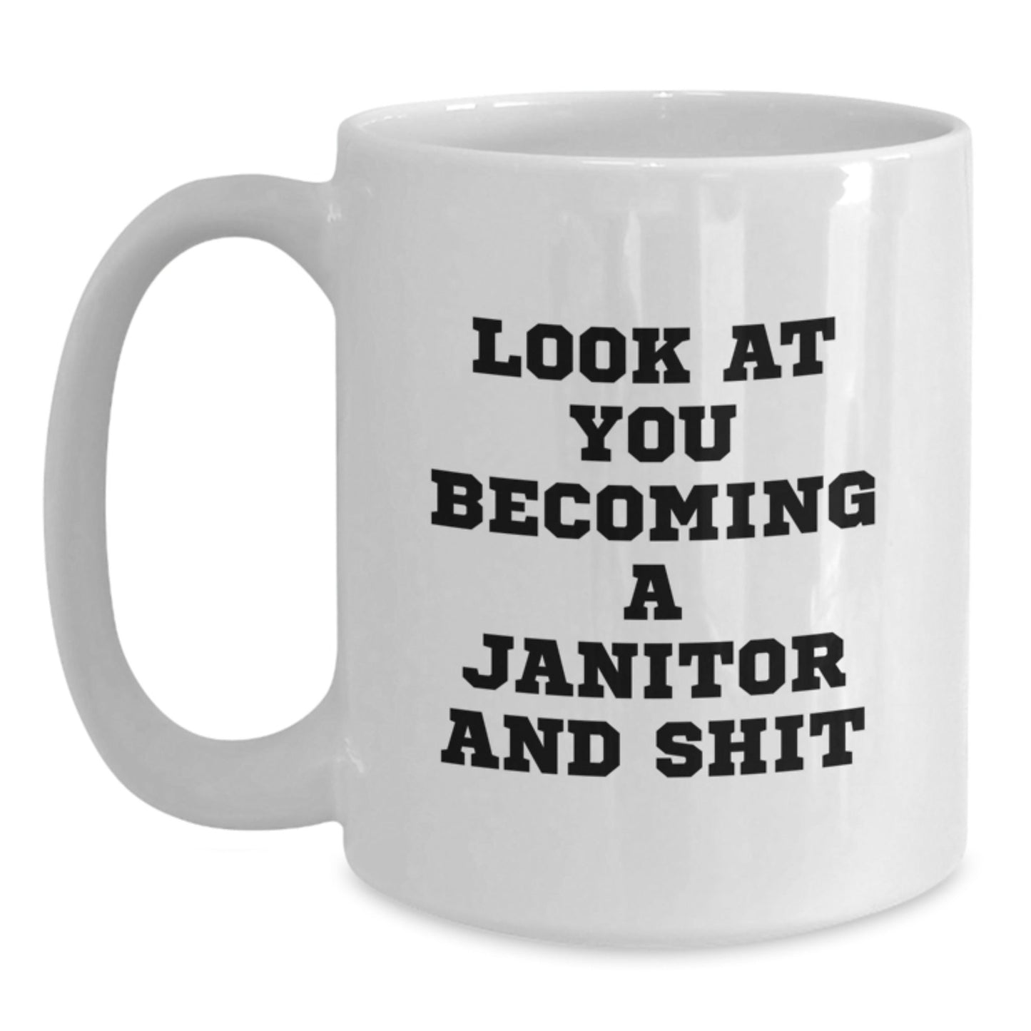 Janitor Humor Gifts from Men to Janitor Friends for Christmas Unique Mugs - The Buy Boom