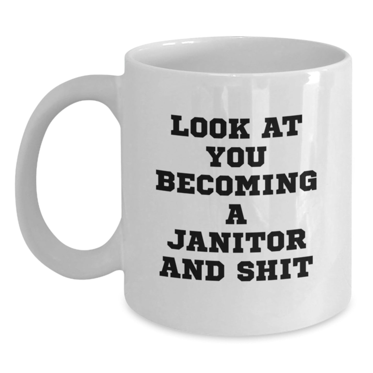 Janitor Humor Gifts from Men to Janitor Friends for Christmas Unique Mugs - The Buy Boom