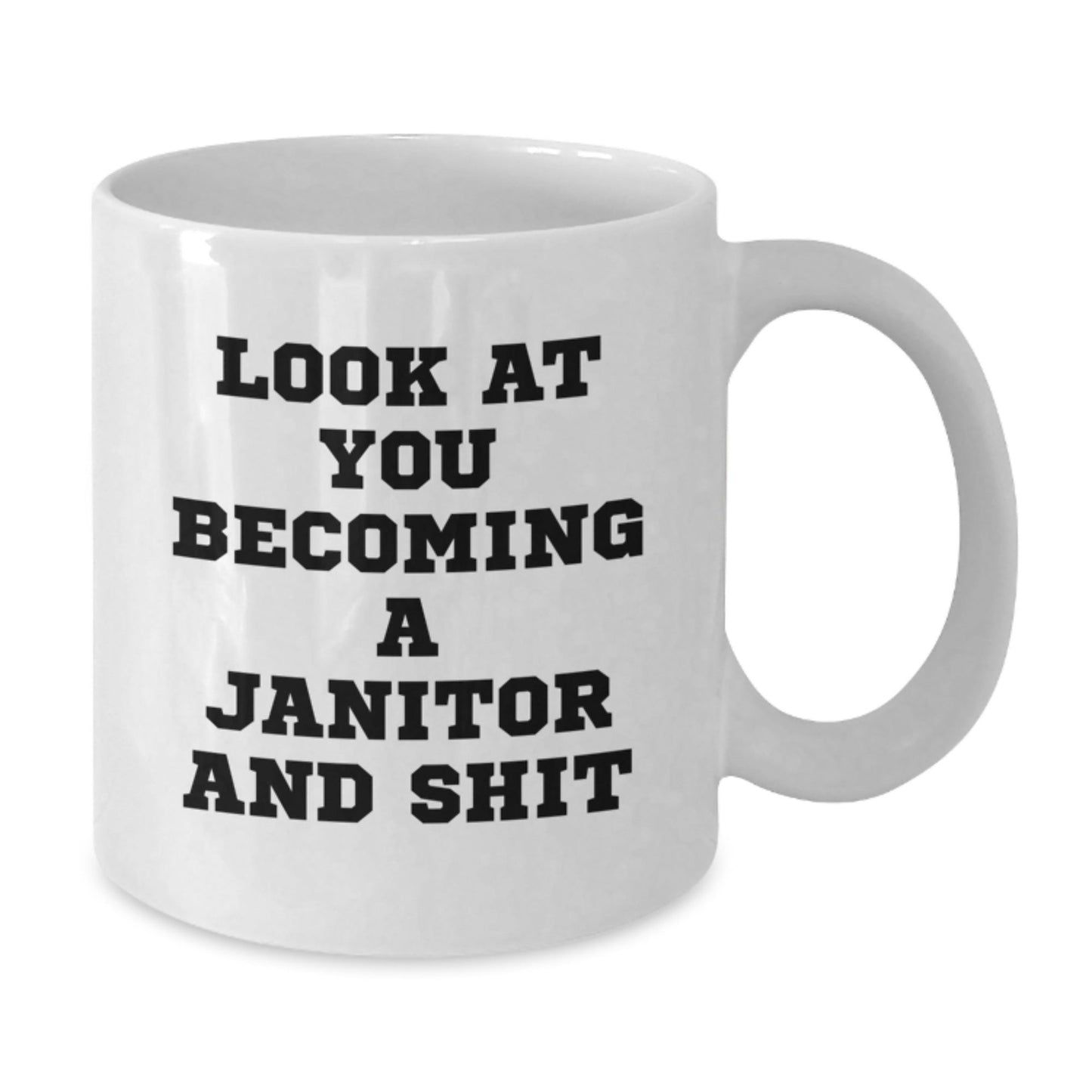 Janitor Humor Gifts from Men to Janitor Friends for Christmas Unique Mugs - The Buy Boom
