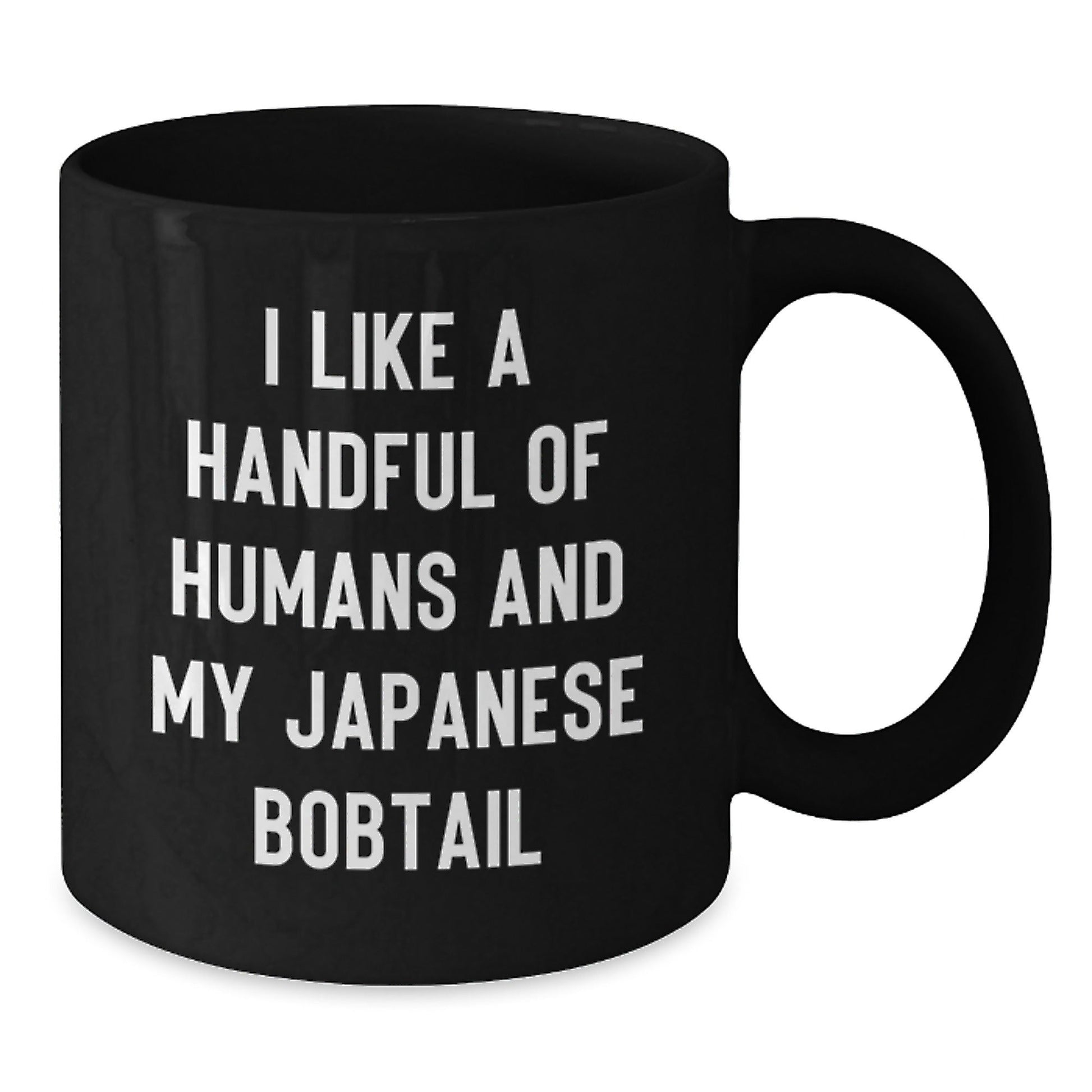Japanese Bobtail Cat Lover Gifts from Men to Women, Funny Black Coffee Mug for Japanese Bobtail Cat Owners, Christmas Unique Gifts - The Buy Boom
