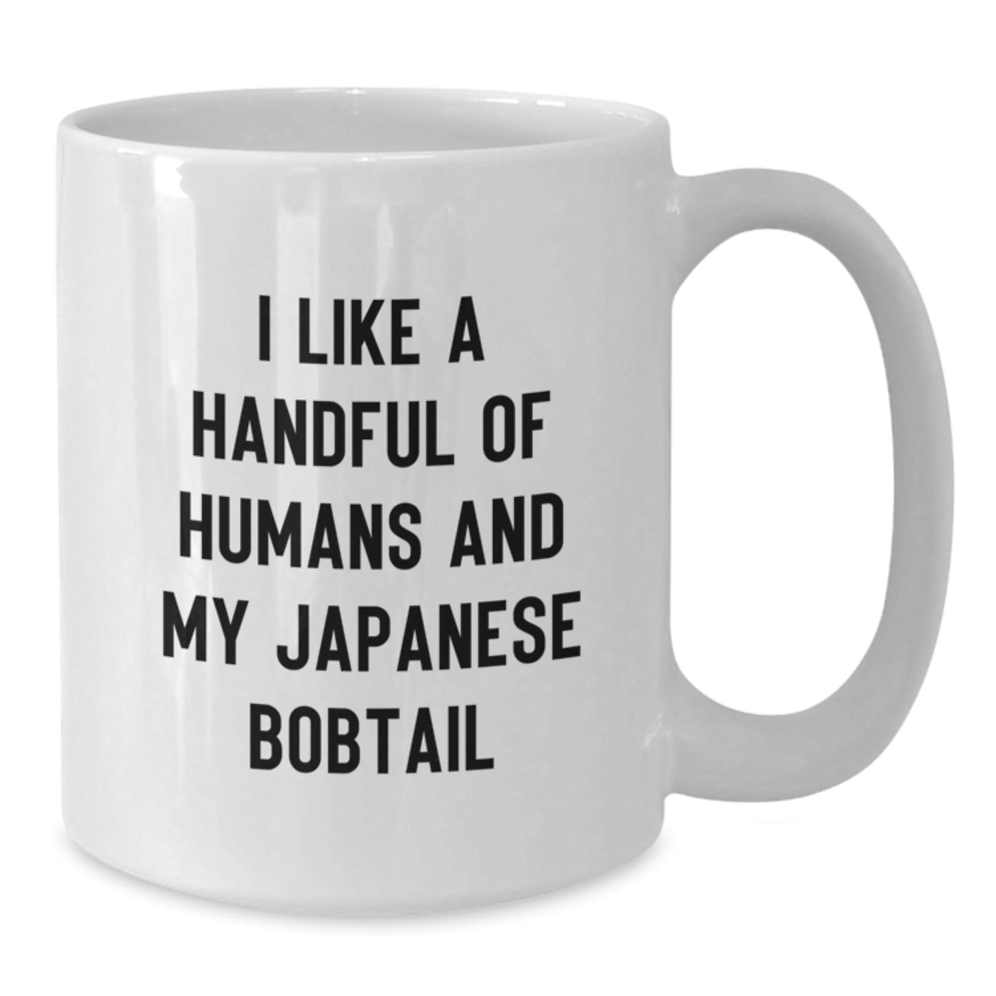 Japanese Bobtail Cat Lovers White Coffee Mug, Funny Gift for Friends, Christmas Unique Presents from Men, Women, or Family - The Buy Boom