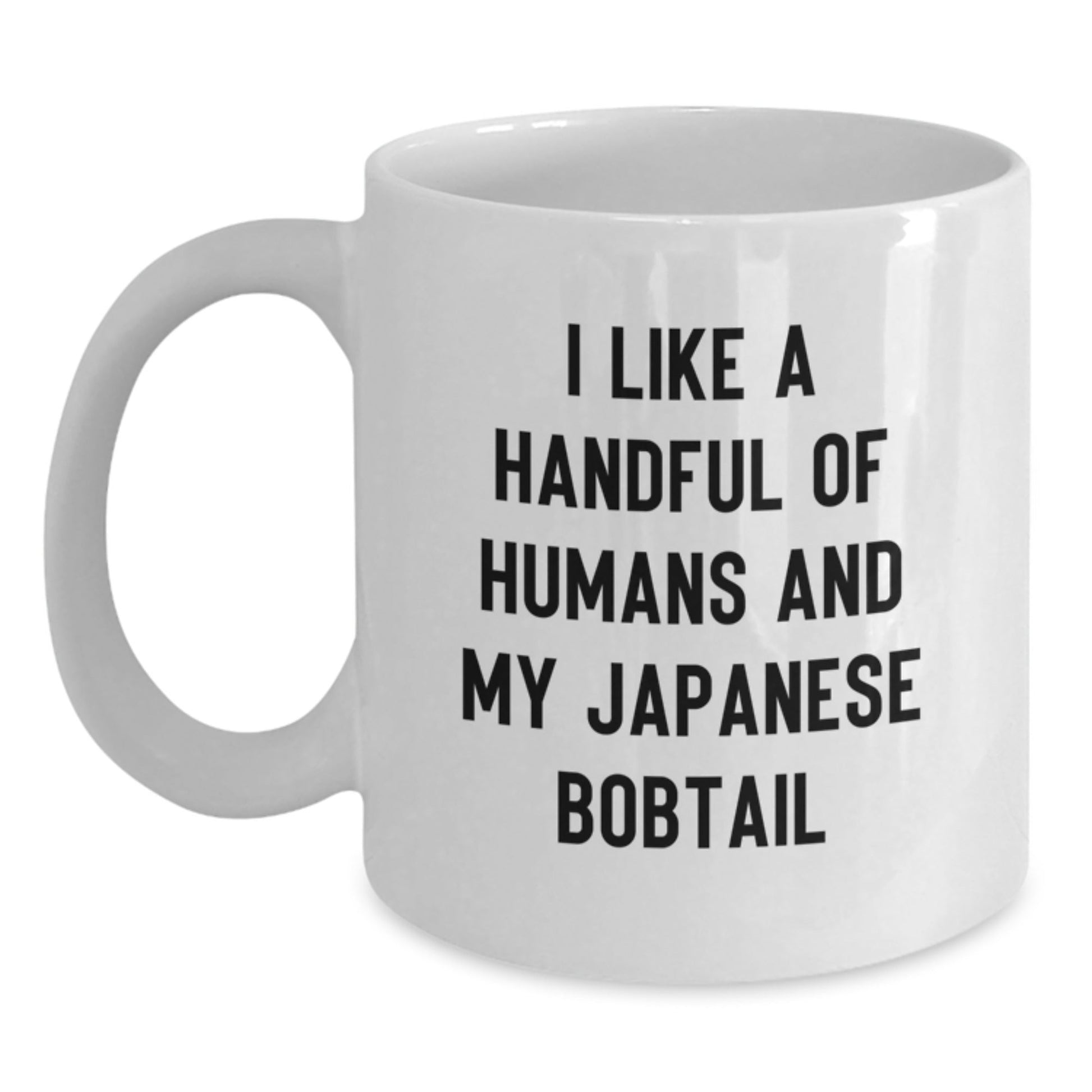 Japanese Bobtail Cat Lovers White Coffee Mug, Funny Gift for Friends, Christmas Unique Presents from Men, Women, or Family - The Buy Boom