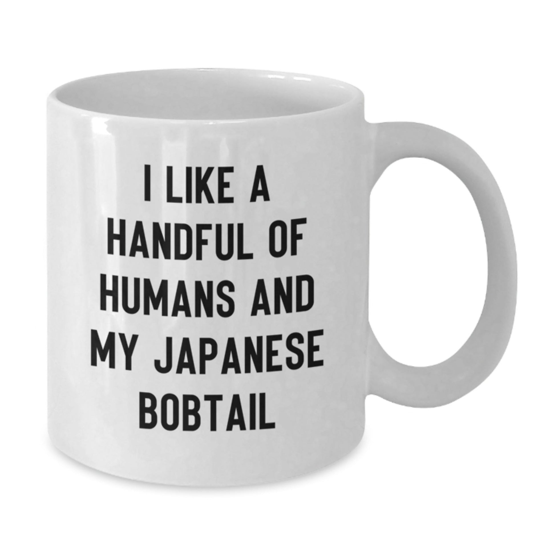 Japanese Bobtail Cat Lovers White Coffee Mug, Funny Gift for Friends, Christmas Unique Presents from Men, Women, or Family - The Buy Boom