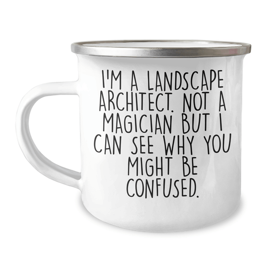Landscape Architect Gifts - Funny Quote Camping Mug for Graduation, Gifts from Friends to Coworkers, Family, or Anyone Who Loves the Outdoors - The Buy Boom