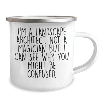 Landscape Architect Gifts - Funny Quote Camping Mug for Graduation, Gifts from Friends to Coworkers, Family, or Anyone Who Loves the Outdoors - The Buy Boom