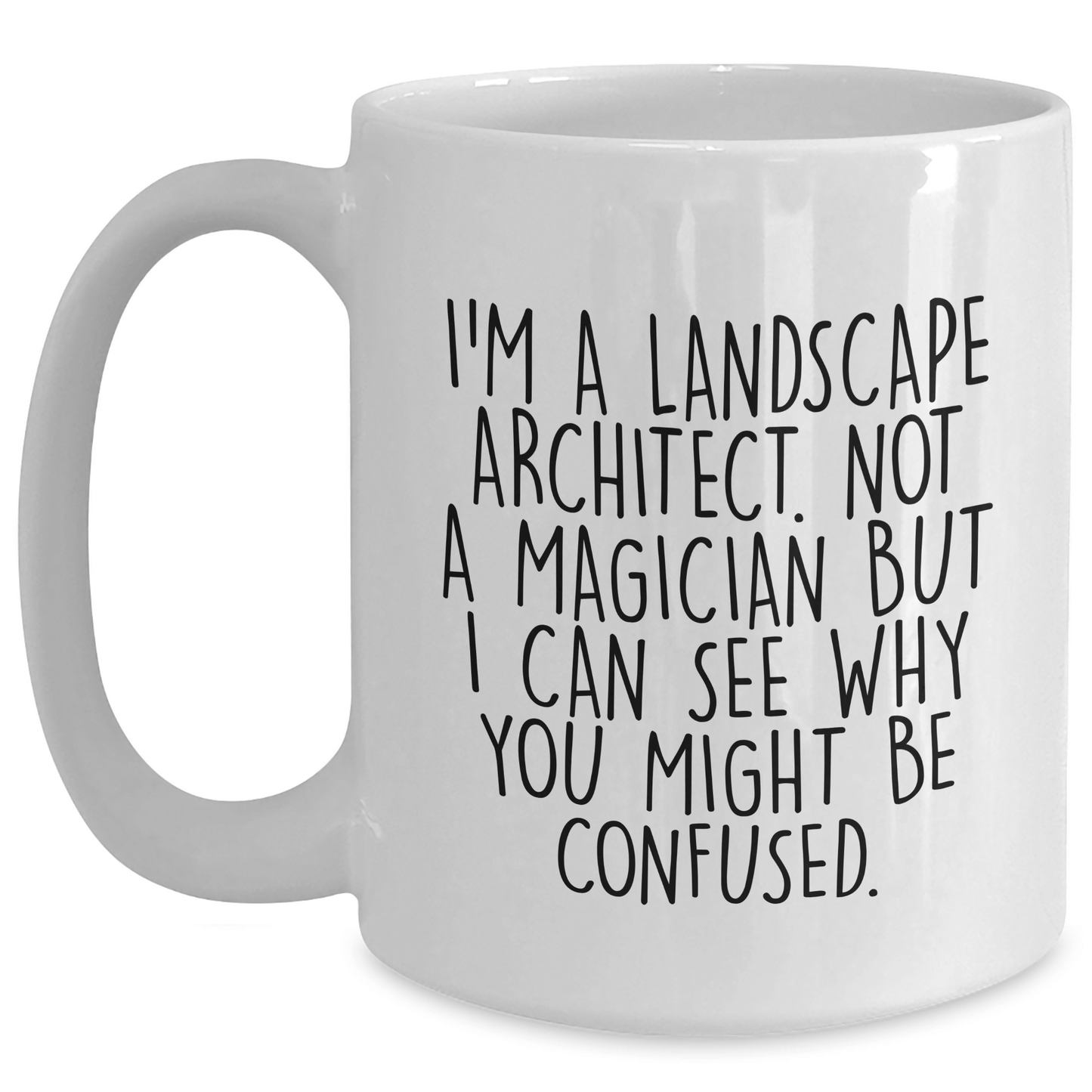 Landscape Architect Gifts, Funny Quote Mugs, White Coffee Mug for Graduation, Gifts from Friends for Landscape Architect, Encouragement for Him - The Buy Boom