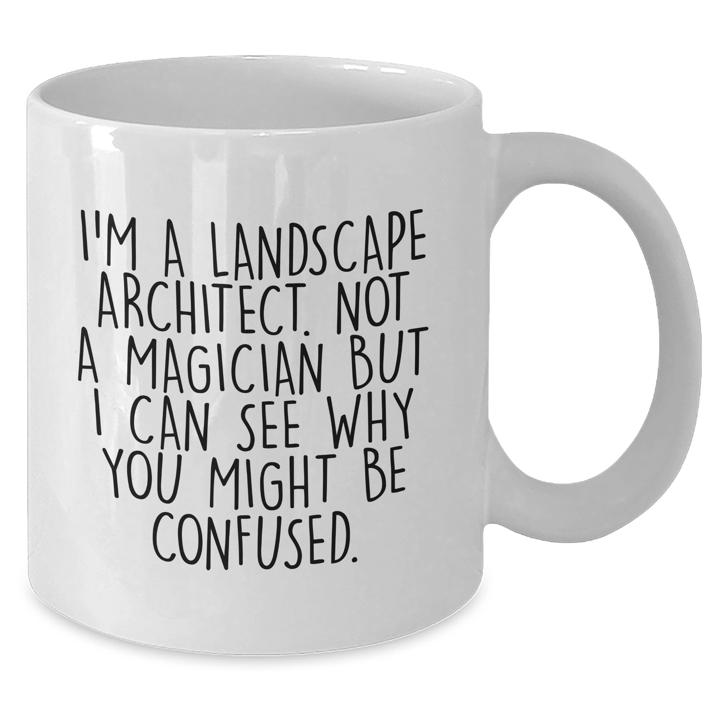 Landscape Architect Gifts, Funny Quote Mugs, White Coffee Mug for Graduation, Gifts from Friends for Landscape Architect, Encouragement for Him - The Buy Boom