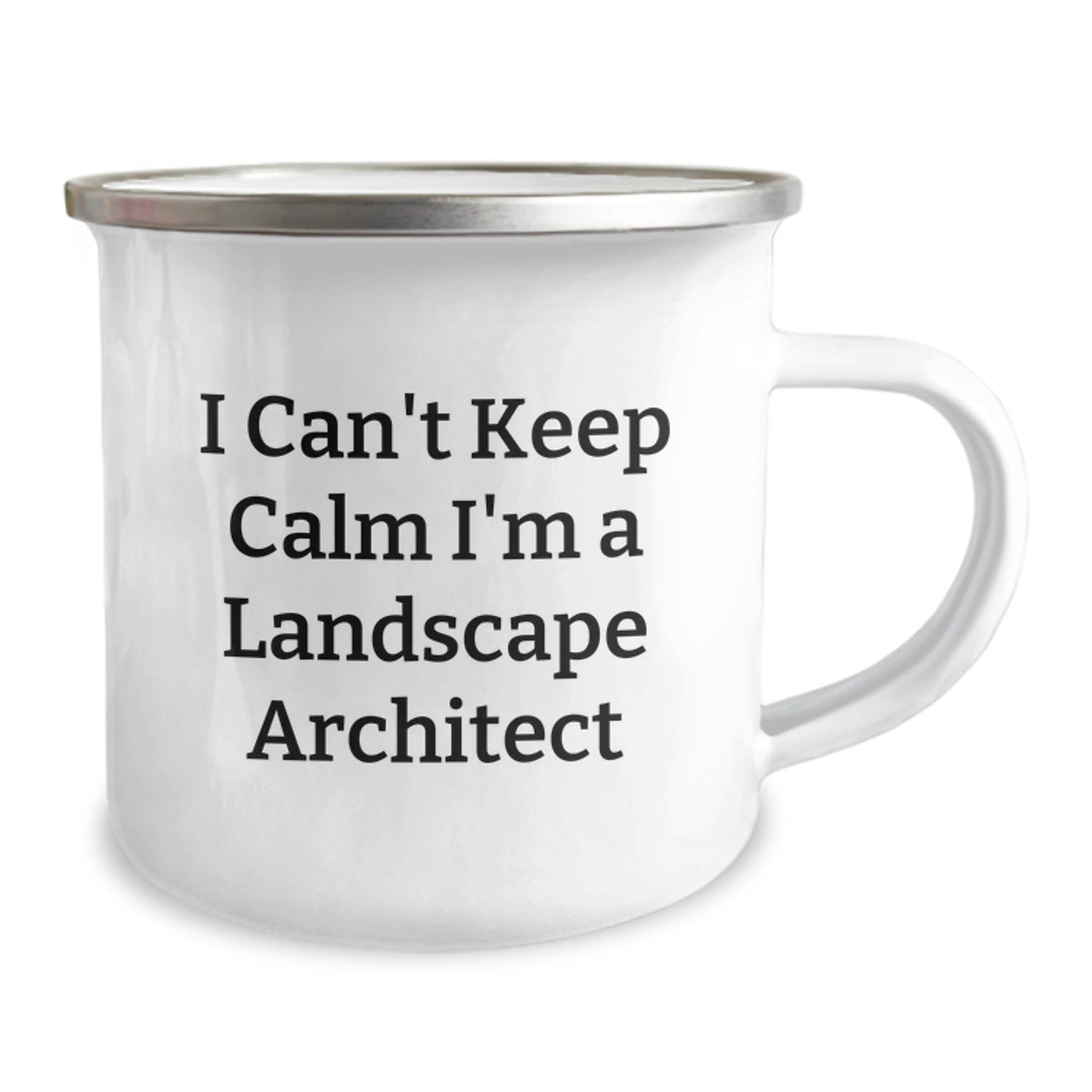 Landscape Architect Gifts Unique Funny Camping Mug I Can't Keep Calm I'm A Landscape Architect Gift for Him or Her Christmas Unique Presents - The Buy Boom
