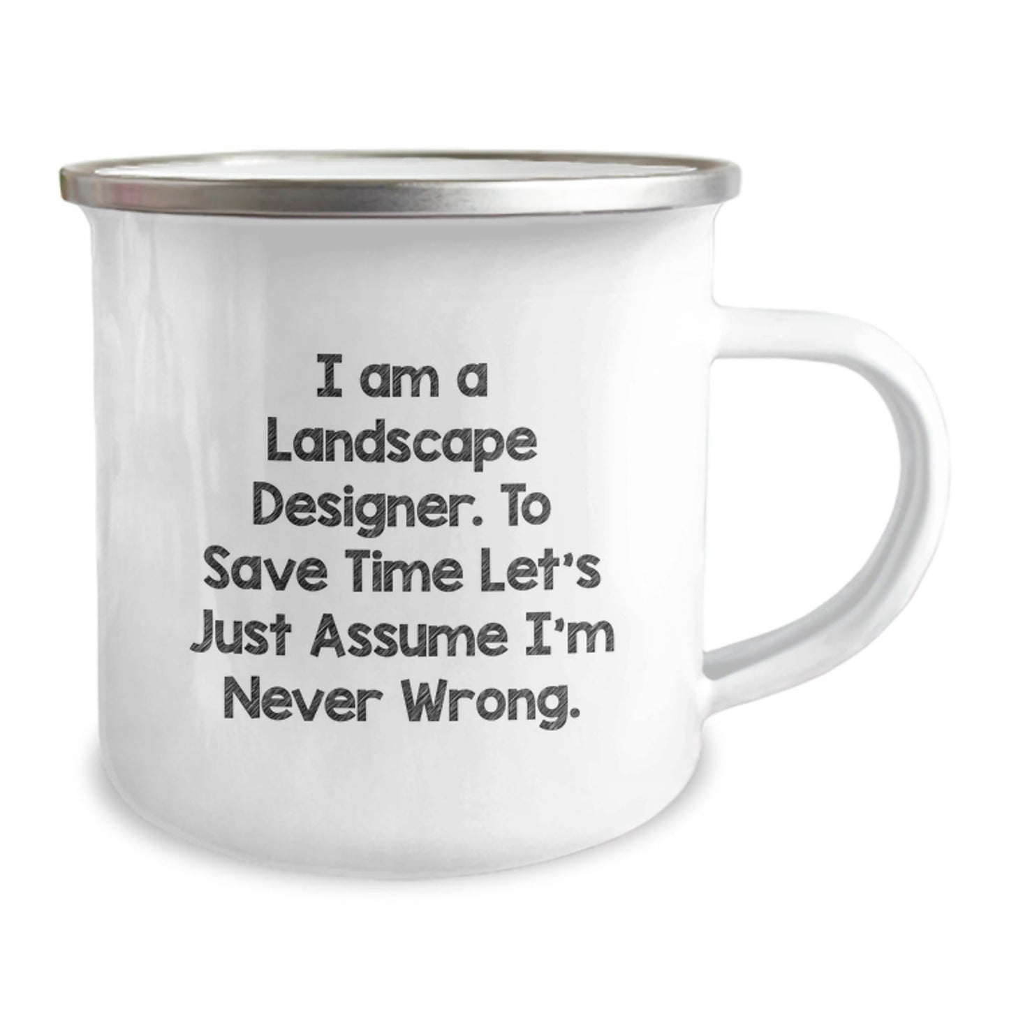 Landscape Designer Funny Gifts from Friends to Graduating Landscape Designers - Camping Mug I Am a Landscape Designer - The Buy Boom