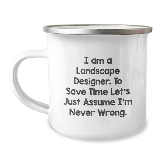 Landscape Designer Funny Gifts from Friends to Graduating Landscape Designers - Camping Mug I Am a Landscape Designer - The Buy Boom