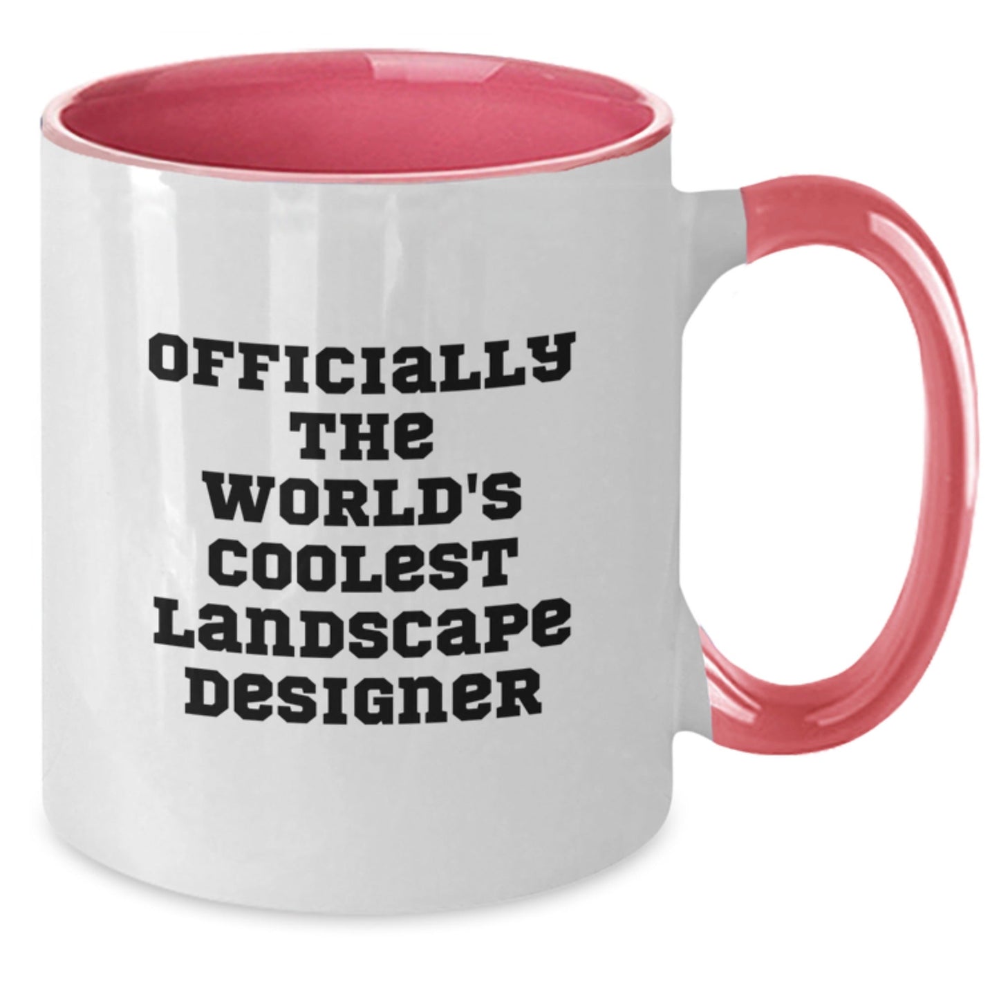 Landscape Designer Gifts Funny - Two Tone Coffee Mugs, Officially The World's Coolest Landscape Designer Gifts for Friends, Coworkers, Family - The Buy Boom