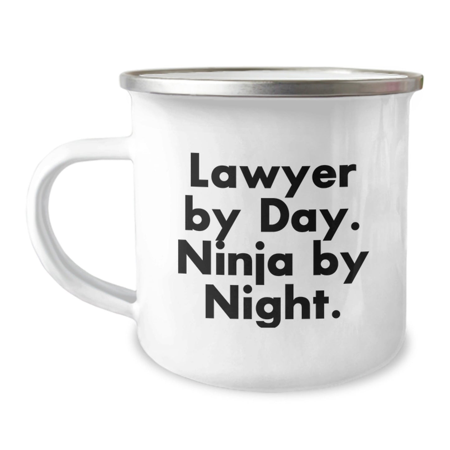 Lawyer Gifts, Funny Quote Camping Mug, 12 oz Stainless Steel for Men, Friends, or Coworkers, Graduation Unique Gifts from Family - The Buy Boom