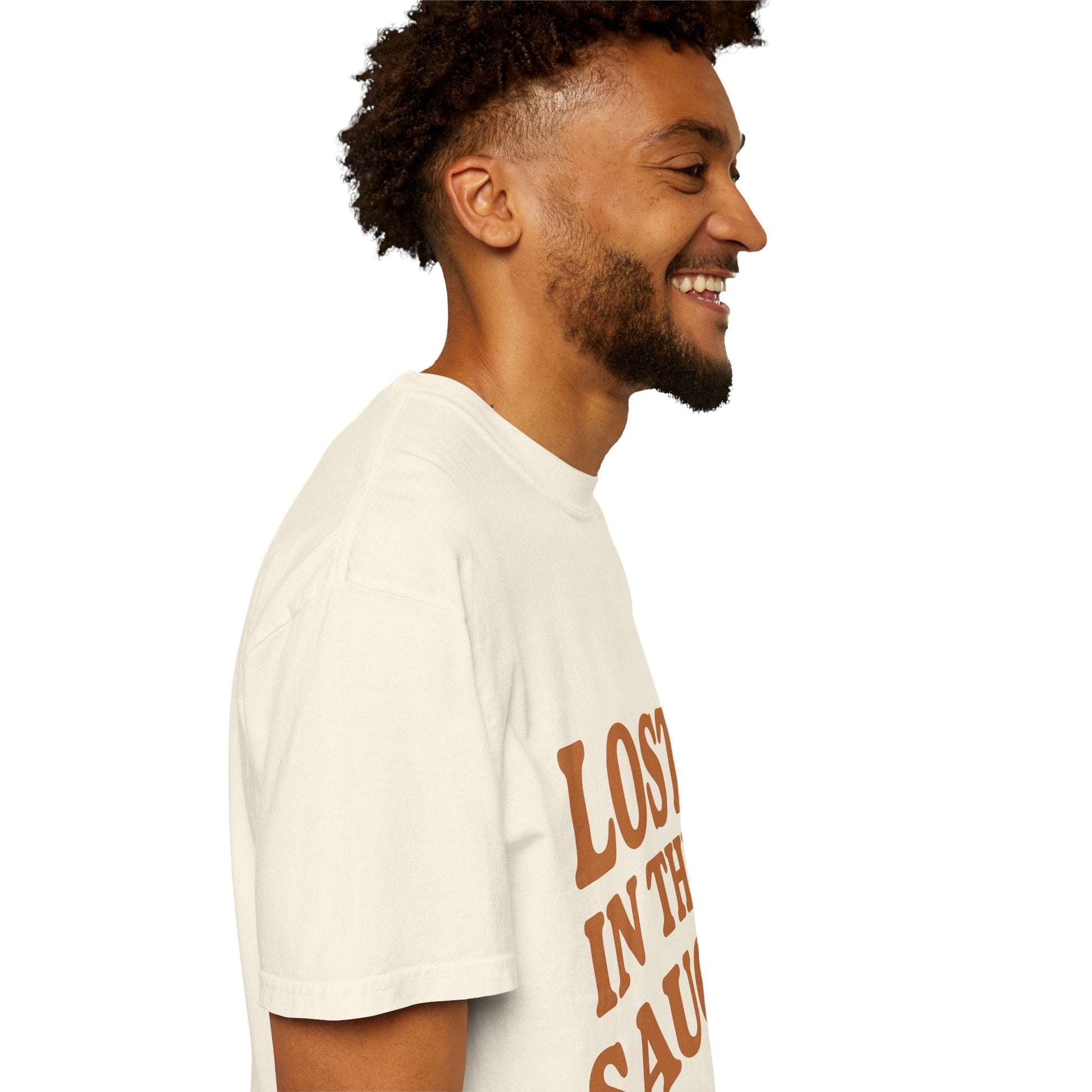 Lost in the Sauce T-Shirt – Funny Retro Graphic Tee | Unisex Comfort Colors Shirt | Gift for Foodies & Chill Vibes - The Buy Boom