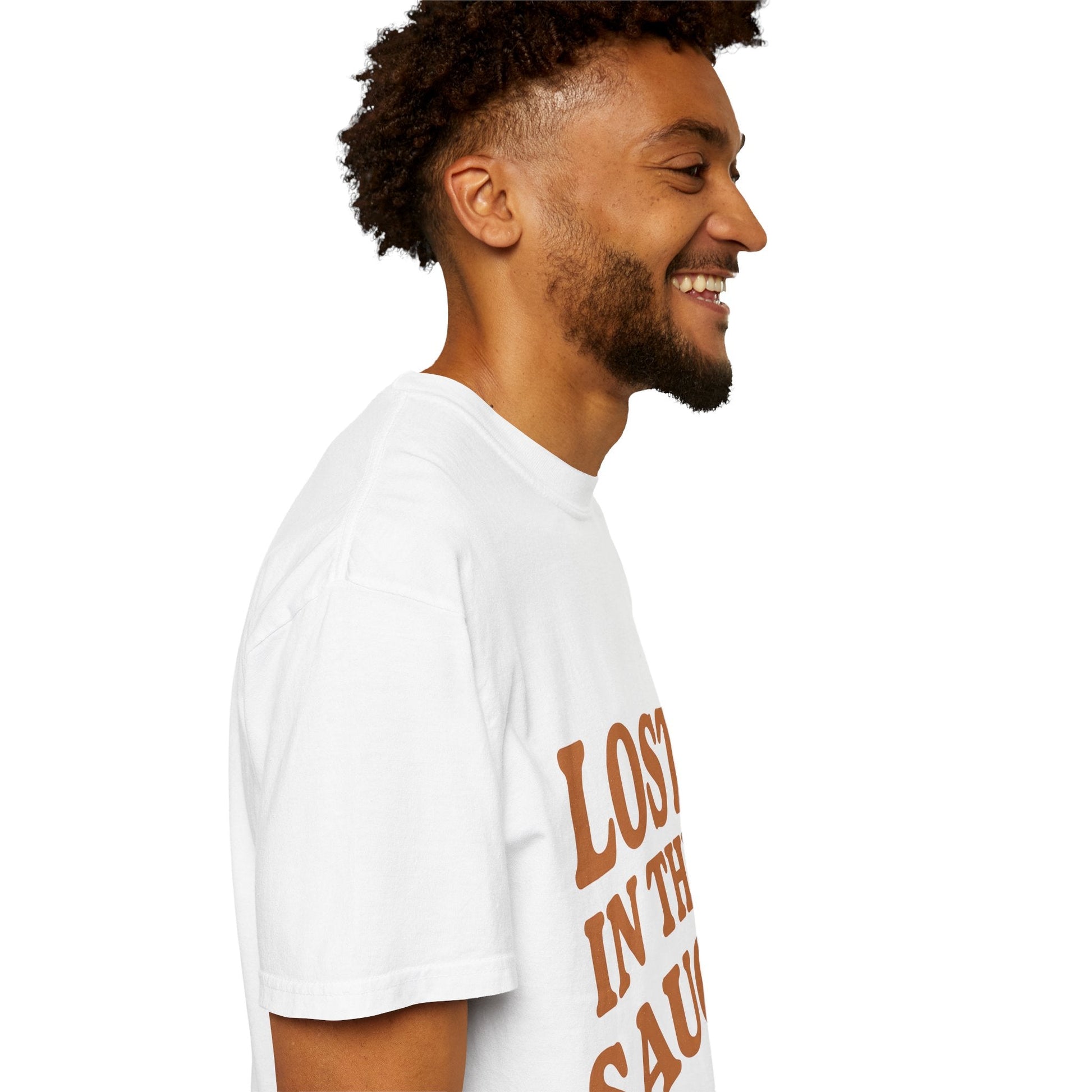 Lost in the Sauce T-Shirt – Funny Retro Graphic Tee | Unisex Comfort Colors Shirt | Gift for Foodies & Chill Vibes - The Buy Boom