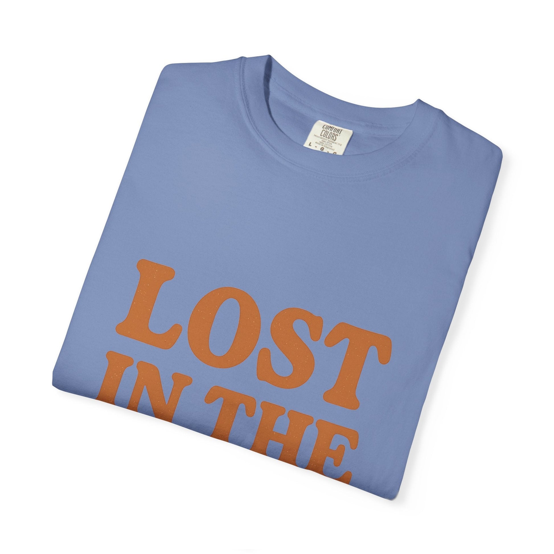 Lost in the Sauce T-Shirt – Funny Retro Graphic Tee | Unisex Comfort Colors Shirt | Gift for Foodies & Chill Vibes - The Buy Boom