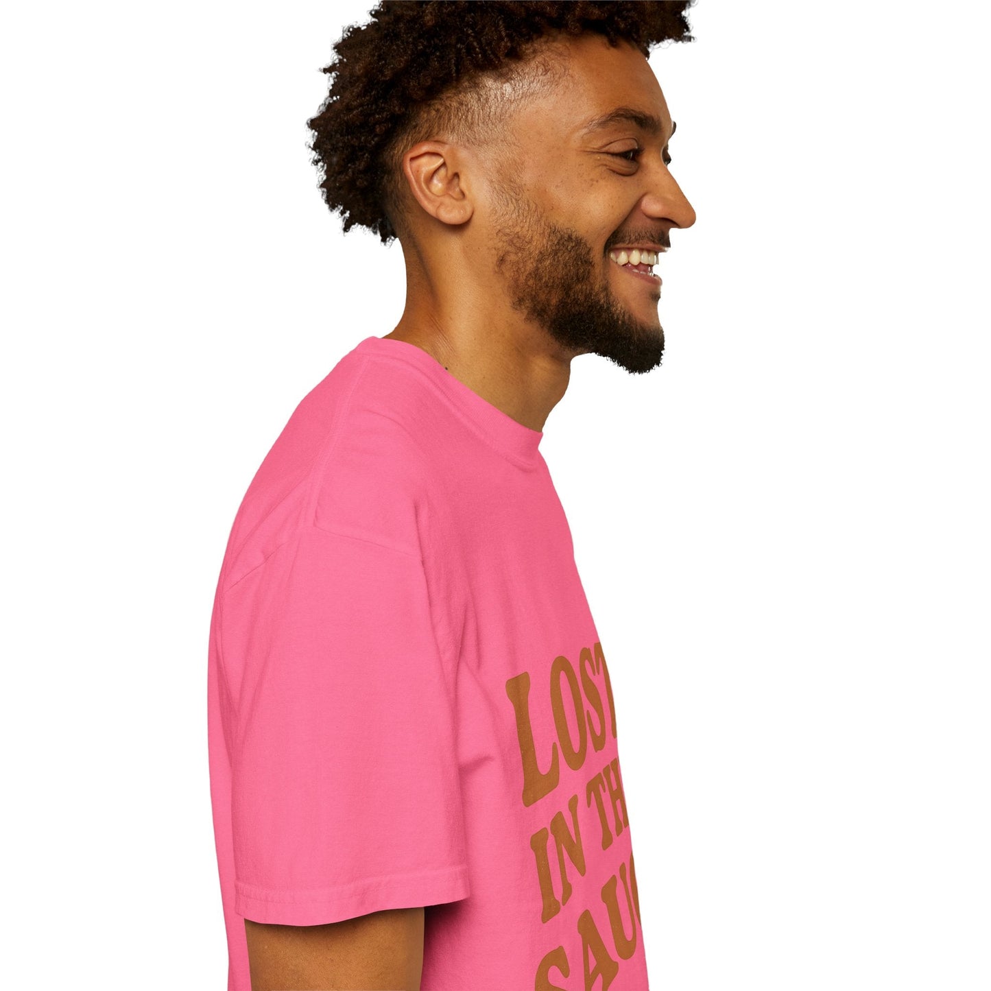 Lost in the Sauce T-Shirt – Funny Retro Graphic Tee | Unisex Comfort Colors Shirt | Gift for Foodies & Chill Vibes - The Buy Boom
