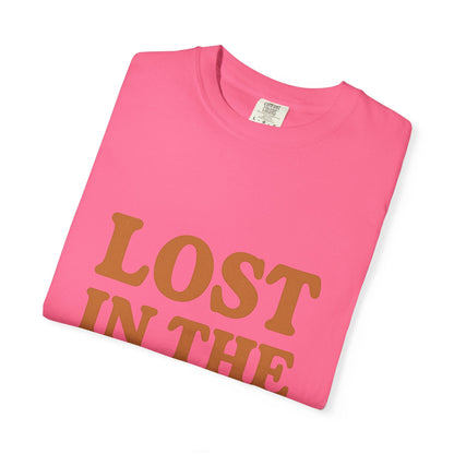 Lost in the Sauce T-Shirt – Funny Retro Graphic Tee | Unisex Comfort Colors Shirt | Gift for Foodies & Chill Vibes - The Buy Boom