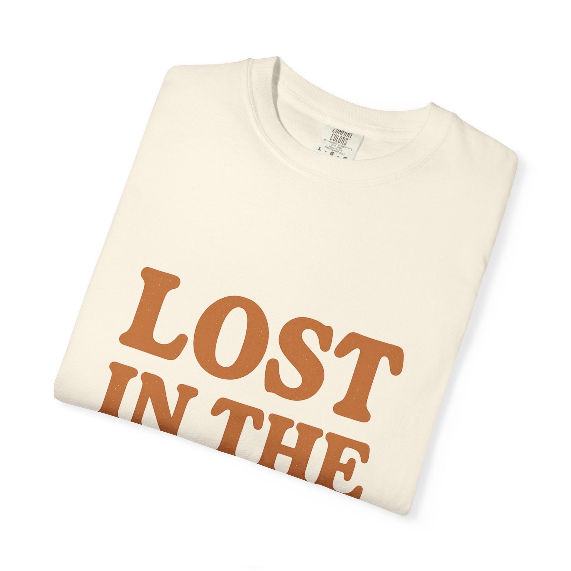 Lost in the Sauce T-Shirt – Funny Retro Graphic Tee | Unisex Comfort Colors Shirt | Gift for Foodies & Chill Vibes - The Buy Boom