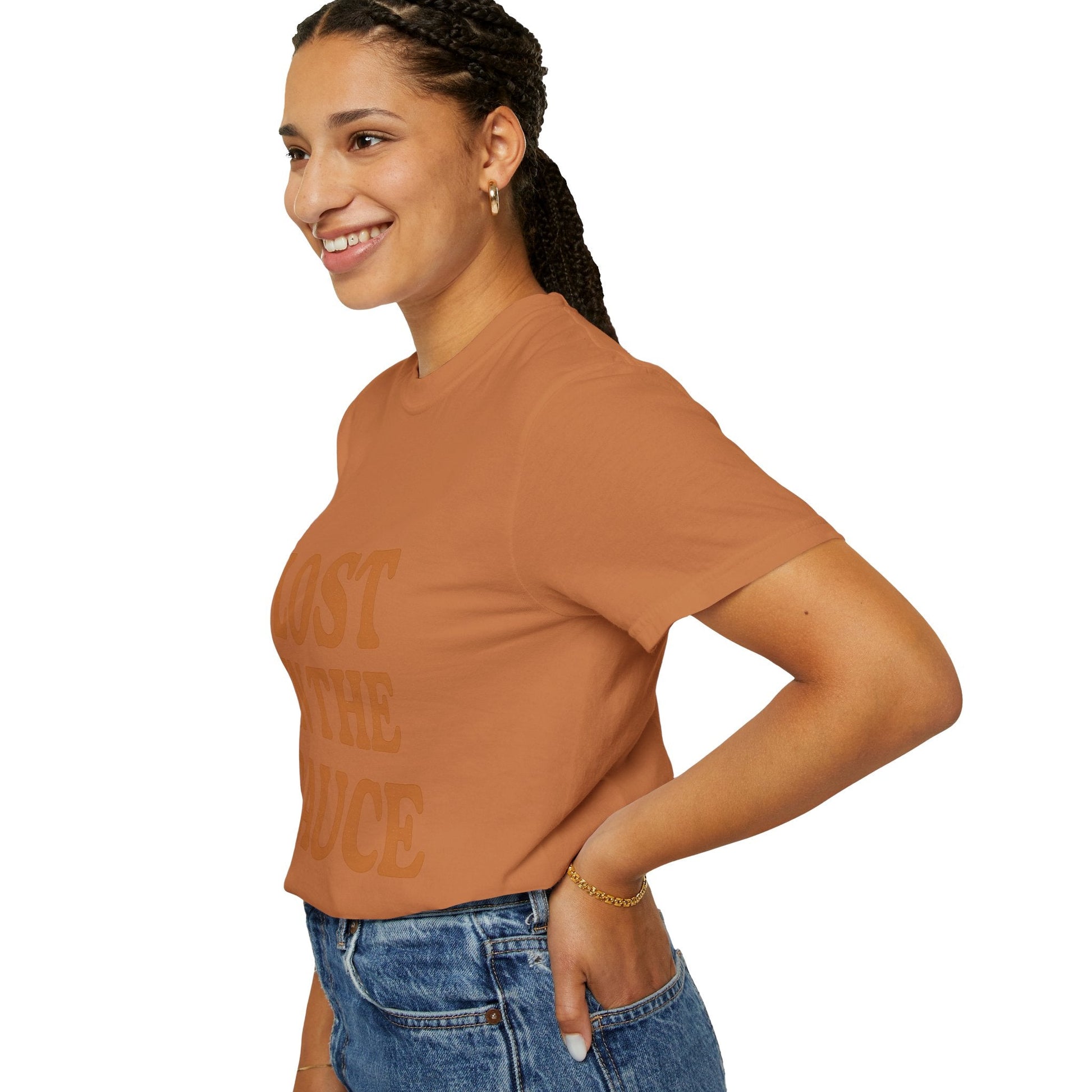 Lost in the Sauce T-Shirt – Funny Retro Graphic Tee | Unisex Comfort Colors Shirt | Gift for Foodies & Chill Vibes - The Buy Boom