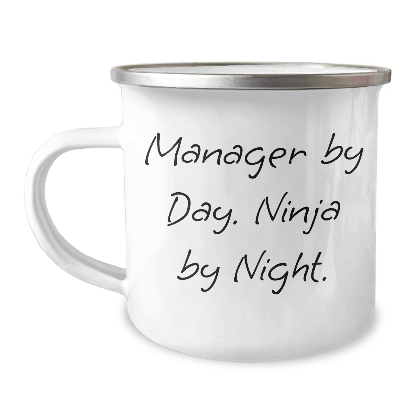 Manager By Day, Ninja By Night - Funny Camping Mug for Gifts from Men to Managers - Father's Day Unique Gifts - The Buy Boom